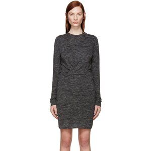 Isabel Marant Etoile "Wilder" Jersey Dress in Grey, size 42 (fits like a Medium)